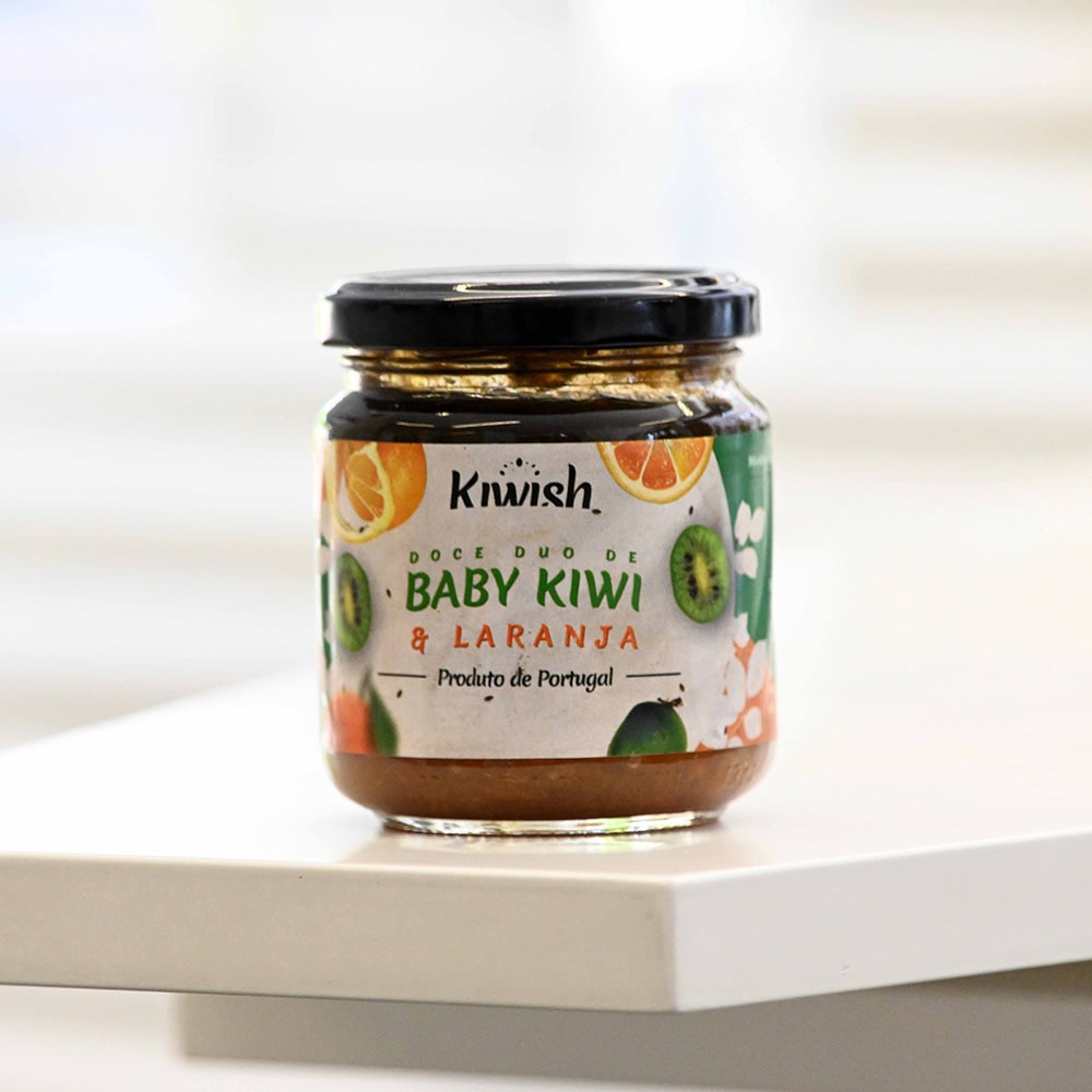 Chutney laranja baby kiwi Minikiwi farm